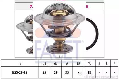 78323S FACET Термостат