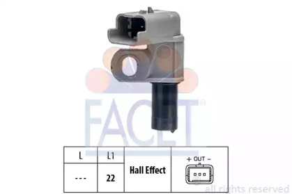 90460 FACET Датчик частоти обертання