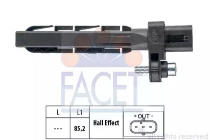 90758 FACET Датчик частоти обертання