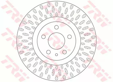 DF6522 TRW Гальмівний диск