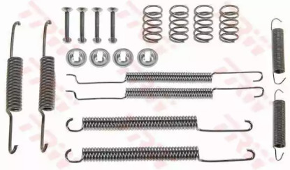 SFK223 TRW Колодка торм. компл. монтажный VW CADDY, PASSAT задн. (пр-во TRW)