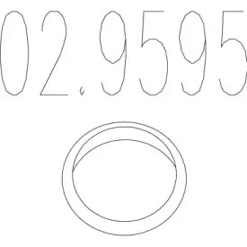 029595 MTS Монтажне кільце