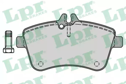 05P1243 LPR 05P1243  LPR - Гальмівні колодки до дисків (F, V)