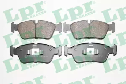 05P1250 LPR 05P1250  LPR - Гальмівні колодки до дисків (F, V)