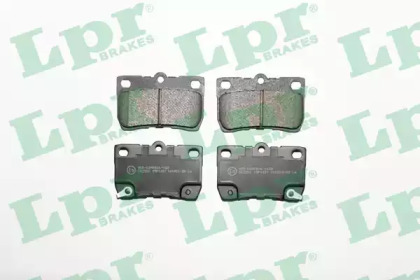 05P1407 LPR 05P1407  LPR - Гальмівні колодки до дисків (R, V)