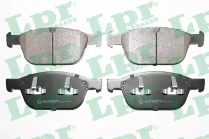 05P1597 LPR Тормозные колодки дисковые
