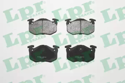 05P201 LPR 05P201  LPR - Гальмівні колодки до дисків (F, S, з датчиком)