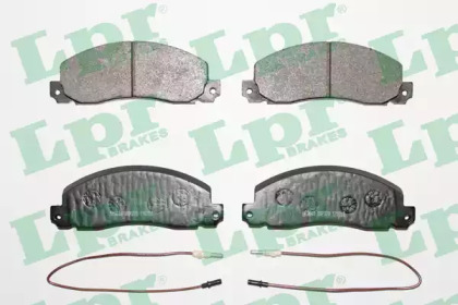 05P278 LPR Тормозные колодки дисковые