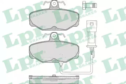 05P279 LPR SF2385 Тормозные колодки