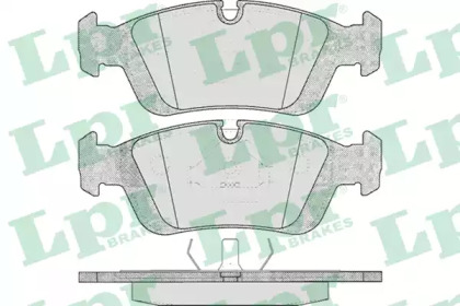 05P331 LPR Тормозные колодки дисковые