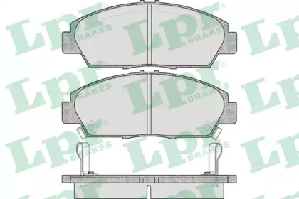 05P567 LPR 05P567  LPR - Гальмівні колодки до дисків (F, V, з датчиком)