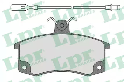05P988 LPR Тормозные колодки дисковые