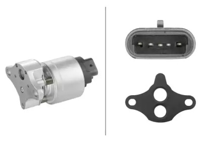 6NU010171341 HELLA HELLA OPEL Клапан рециркуляции ОГ Astra G,Vectra B,Zafira 1.4/1.6