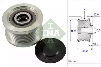 535017310 INA Ременной шкив генератора