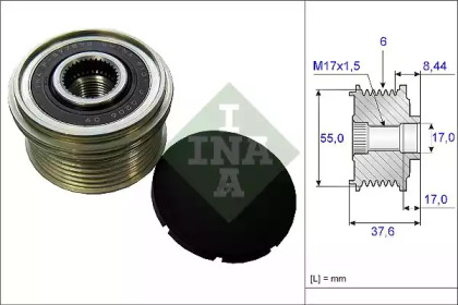 535024610 INA Механизм свободного хода генератора