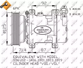 32259 NRF Компресор