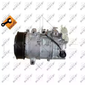 32597 NRF Компресор кондиціонера RENAULT Scenic 1.9D 09- (вир-во NRF)