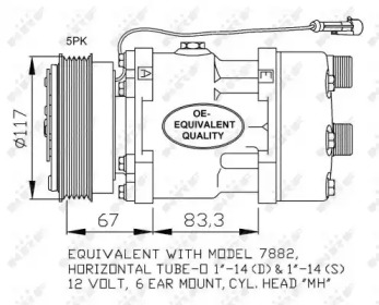 32779 NRF Компресор
