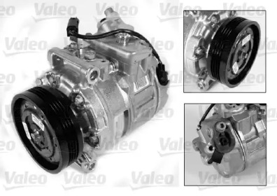 813194 VALEO Компресор кондицiонера BMW (вир-во Valeo)