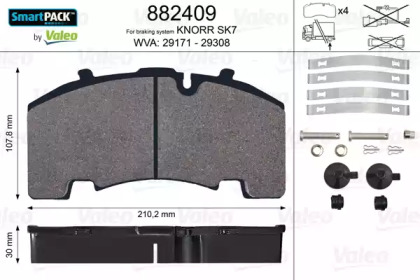 882409 VALEO VL 882409