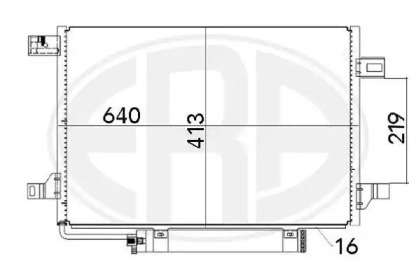 667002 ERA Радиатор