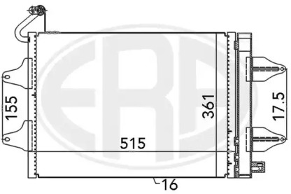 667017 ERA Радіатор
