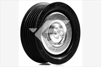 T0448 HUTCHINSON Ролик обводной Ford C-Max (07-10), Focus II (05-08) (T0448) Hutchinson