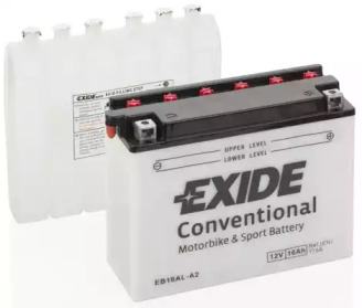 EB16ALA2 EXIDE Аккумулятор   16Ah-12v Exide (EB16AL-A2) (205х70х162) R, EN175