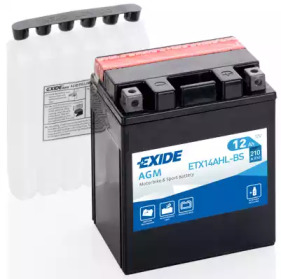 ETX14AHLBS EXIDE Аккумуляторная батарея
