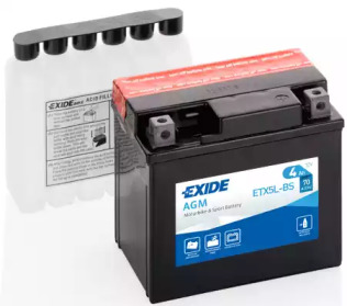 ETX5LBS EXIDE EXIDE ETX5L-BS = YTX5L-BS