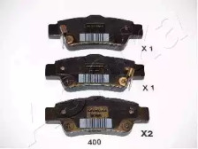 5104400 ASHIKA Колодка гальм. HONDA CR-V (вир-во Ashika)