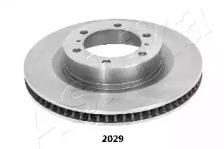 60022029 ASHIKA Диск гальмівний передній TOYOTA LAND CRUISER (вир-во ASHIKA)