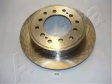 6102209 ASHIKA Диск гальмівний задній TOYOTA LAND CRUISER 02- (вир-во ASHIKA)