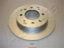 610KK07 ASHIKA Диск гальмівний задній KIA CERATO 04- (вир-во ASHIKA)