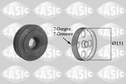 2154021 SASIC Шків колінвалу