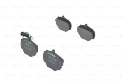0986424267 BOSCH Гальмівні колодки дискові