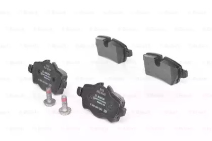0986494242 BOSCH BOSCH  Тормозные колодки задн. MINI 06-