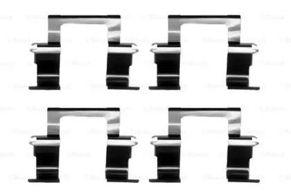 1987474387 BOSCH BOSCH OPEL К-т установчий гальм. колодок FRONTERA A, B
