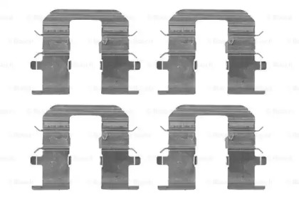 1987474467 BOSCH BOSCH HYUNDAI Установочный к-кт. торм. колодок i10 I 1.0 11-17, i10 I 1.2 11-13, KIA PICANTO 1.2 11-