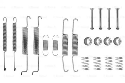 1987475004 BOSCH Монтажний к-кт гальмівних колодок