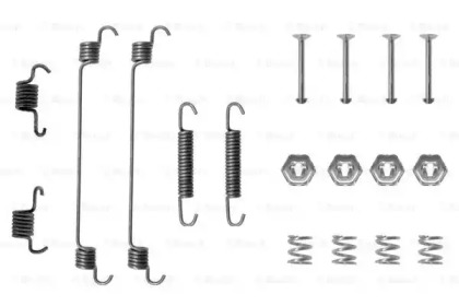 1987475101 BOSCH Монтажний к-кт гальмівних колодок