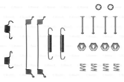 1987475116 BOSCH Монтажний к-кт гальмівних колодок