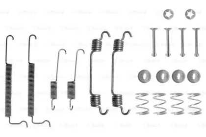 1987475135 BOSCH Монтажний к-кт гальмівних колодок