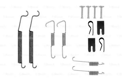 1987475283 BOSCH BOSCH Установочный к-кт тормозных колодок CITROEN C3