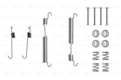 1987475296 BOSCH Монтажний к-кт гальмівних колодок