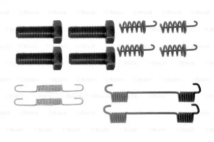 1987475317 BOSCH Монтажний к-кт гальмівних колодок