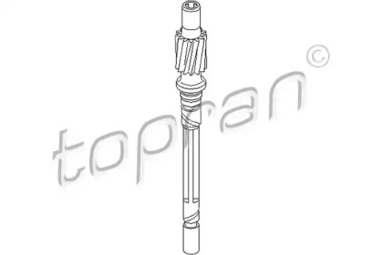 107397 TOPRAN привод троса спидометра