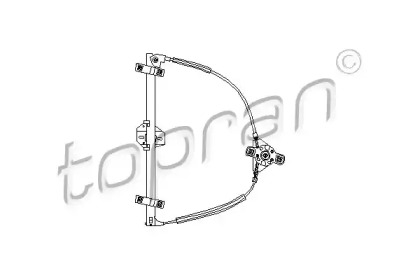 102886 TOPRAN Склопідіймач