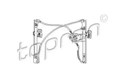 103099 TOPRAN Склопідіймач