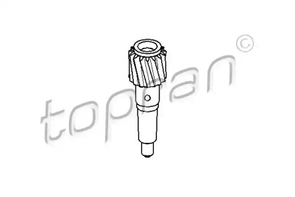 102690 TOPRAN привод троса спидометра